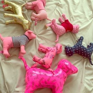 PINK Victoria Secret Plush Dogs